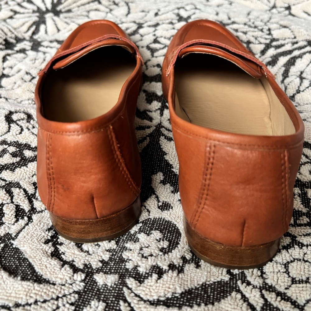 Polo by Ralph Lauren Tan Leather Loafers size 6.5 - Picture 7 of 10